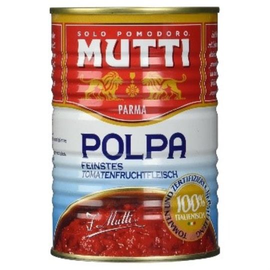 Polpa Mutti, 3 x 5/1 Ds &amp;#224; 4050g